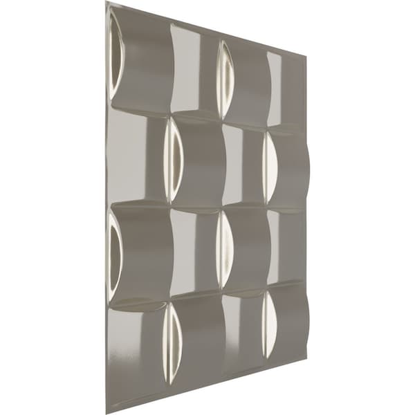 19 5/8in. W X 19 5/8in. H Baile EnduraWall Decorative 3D Wall Panel Covers 2.67 Sq. Ft.